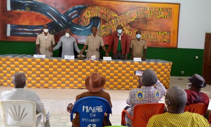 Le préfet de M’Bahiakro appelle à l’union des élus et cadres du département