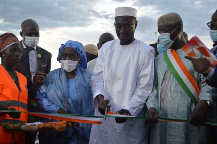 Infrastructures routières : Moussa Sanogo inaugure un pont de plus de 3 milliards Fcfa dans le Bafing