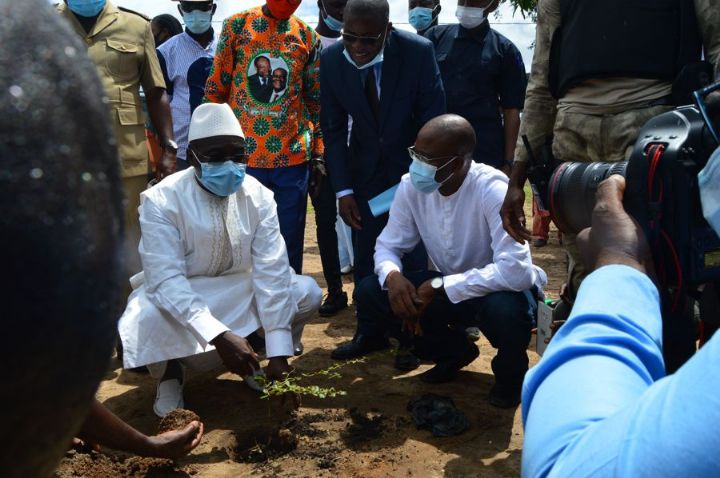Développement local : Moussa Sanogo et Bouaké Fofana parlent aux cadres du Woroba depuis Gbémazo