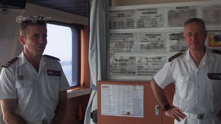 Lutte contre la piraterie: le navire «Mistral» en Côte d’Ivoire