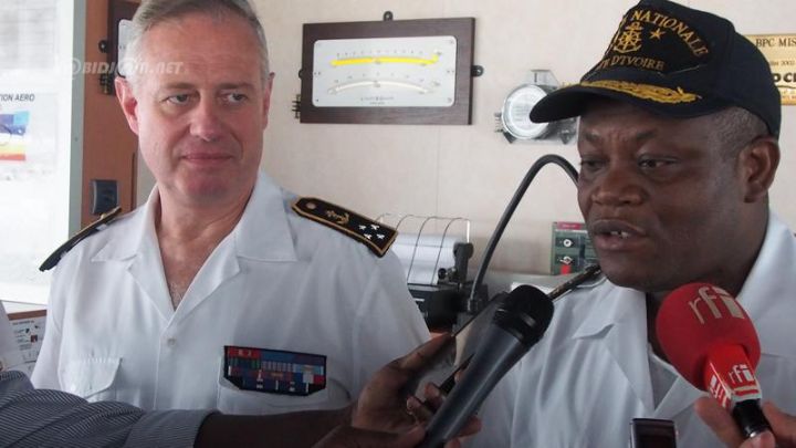 Coopération maritime: le deuxième plus grand bâtiment français à Abidjan