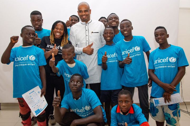 Société : Nash devient la 1ere ambassadrice ivoirienne de L’UNICEF pour la cause des enfants vulnérables