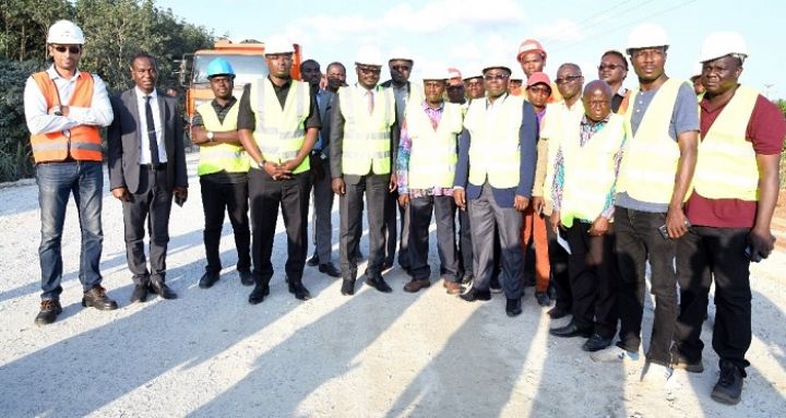 Amédé Kouakou s’enquiert de l’état des travaux de l’axe Bassam-N’Zikro