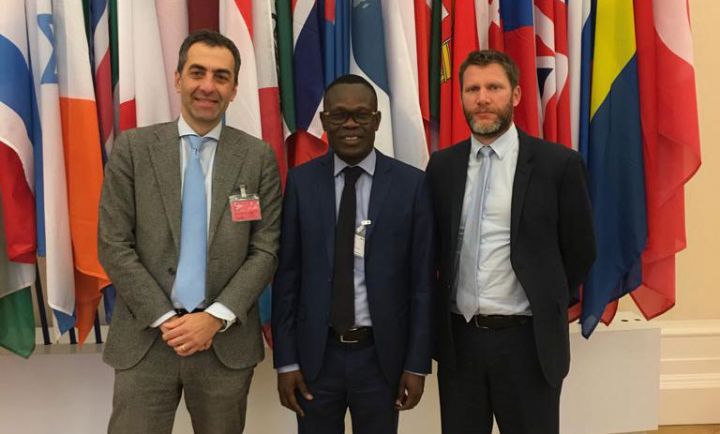 Dialogue politique sur les migrations et le développement à Paris / Docteur Hinin, DG de l’Office National de la Population  (ONP) partage l’expérience ivoirienne en matière de collecte et gestion de données migratoires