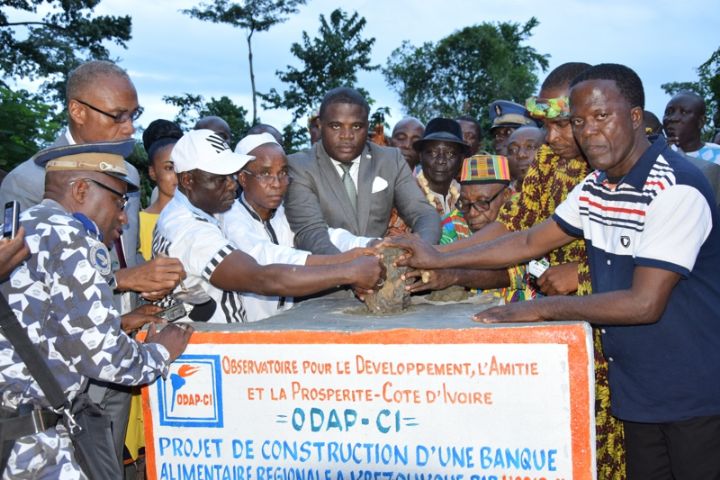 Divo/ Lutte contre la famine: L’ODAP-CI et son Président lancent la construction d’une Banque alimentaire