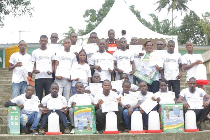 Partenariat SIFCA-INFPA: les auditeurs en fin de formation reçoivent leur diplôme