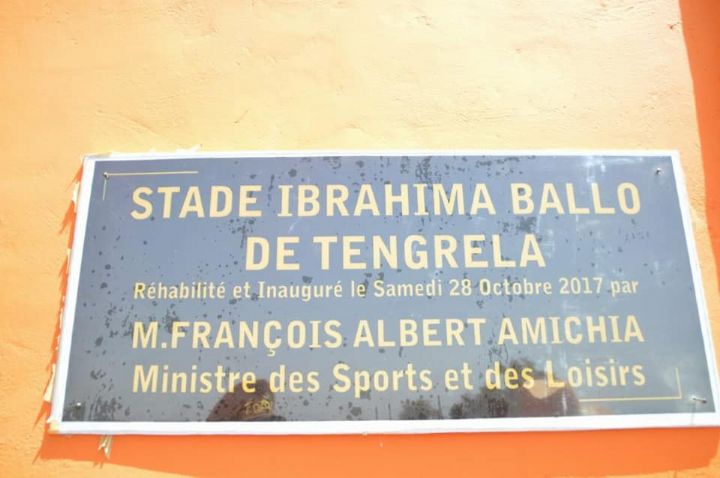 Le nouveau stade de Tengréla bientôt doté d’équipements d’athlétisme et de terrains de sports