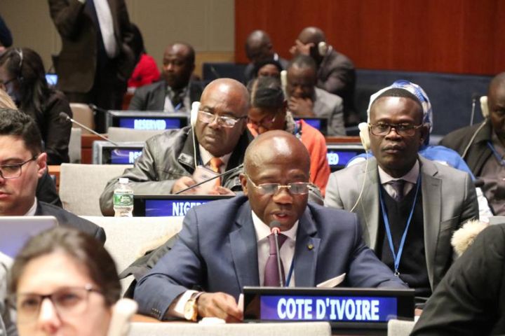 New York /  51è session de la Commission Population et Développement (CPD 51): Tano N’Grouma, Directeur de Cabinet Adjoint du Ministre du Plan et du Développement conduit la délégation ivoirienne