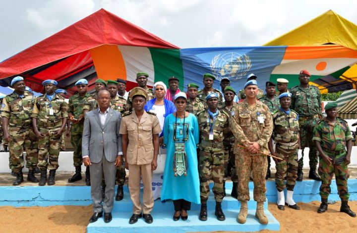 Le 23ème bataillon nigérien de l’ONUCI décoré avant son départ définitif de la Côte d’Ivoire