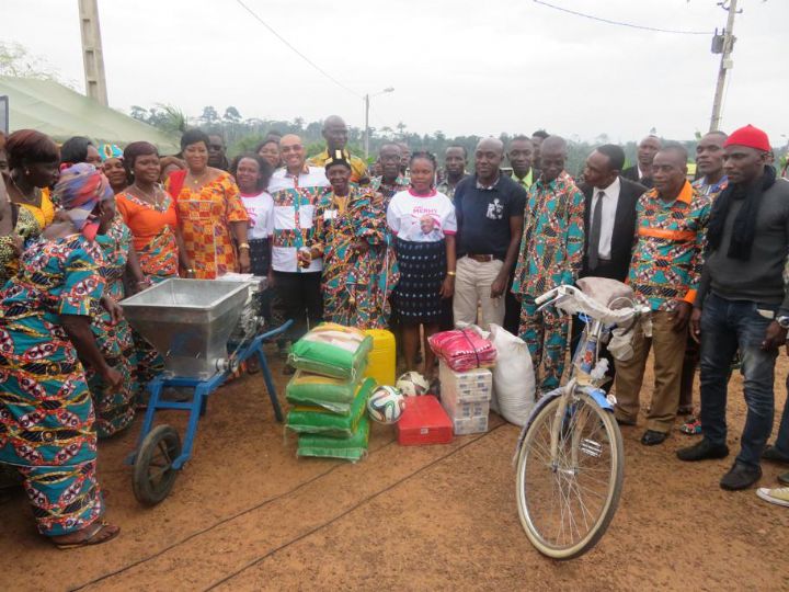 Lakota, le maire Samy Merhy fait de nombreux dons dans le canton Opareko