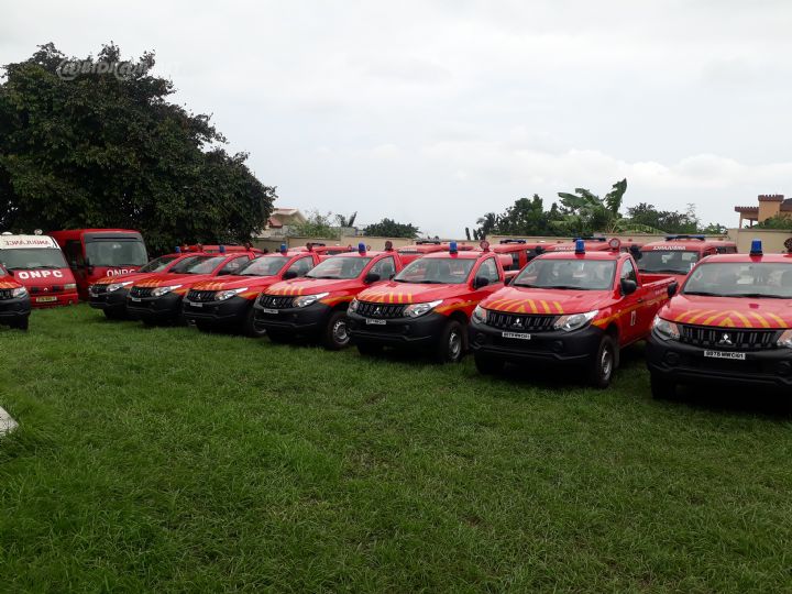 Protection civile : Des véhicules Pick-up offerts à l’ONPC par L’UE