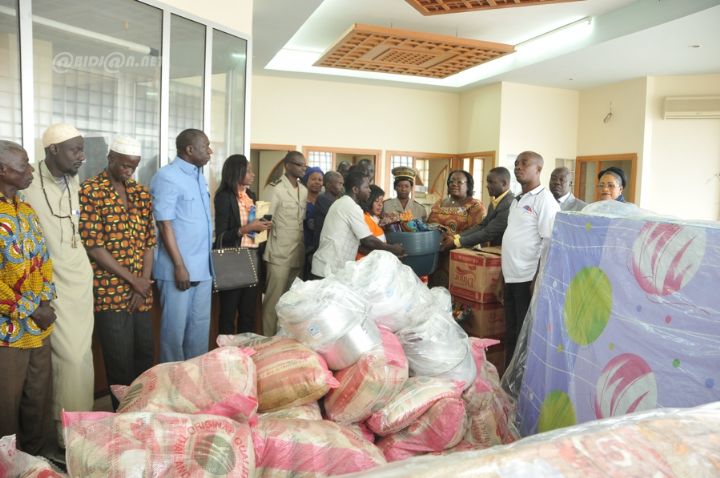 Conséquences des pluies diluviennes: Le MSFFE aux côtés des familles sinistrées de Daoukro
