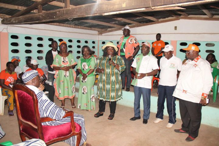 Presidentielle/Toulepleu: Apres le Guemon, Anne Ouloto sur terrain