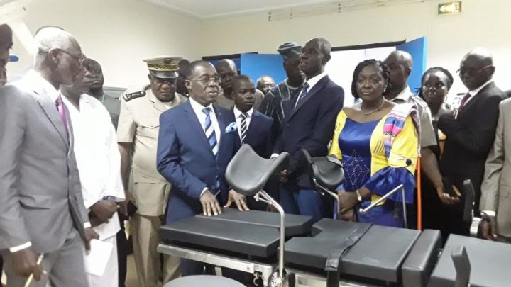 Le premier bloc opératoires de l’hôpital général de Bouna inauguré