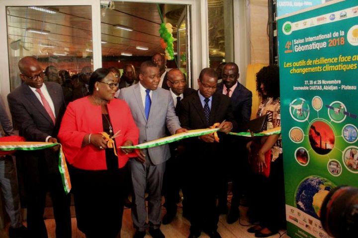 Ouverture à Abidjan de la 4è édition du salon international de la géomatique sur la résilience climatique