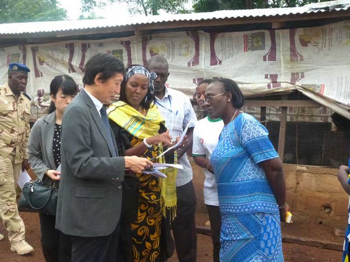 Autonomisation de groupements féminins : Le Ministère de la femme,   ONU-femmes et l’ambassade du Japon en mission d’évaluation dans le nord de la Côte d’Ivoire