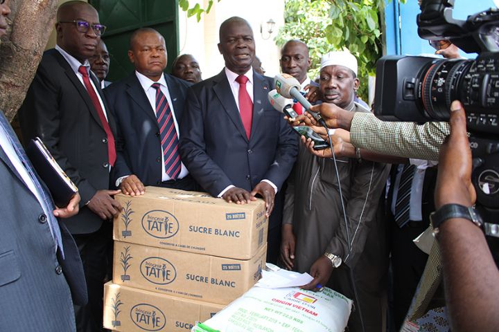Ramadan 2019 : Amadou Soumahoro fait un don de 8 tonnes à la communauté musulmane