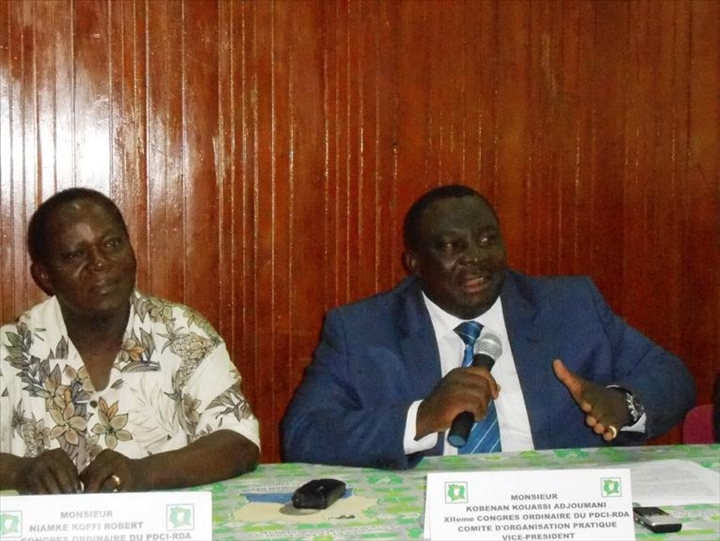 Interview/ 12ème Congrès du PDCI-RDA/ Adjoumani Kobenan (Porte-parole du comité d’organisation) : “Le souci de Bédié est de consolider les acquis du PDCI”