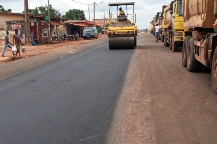 Visite d’État : le département de Sinfra fait peau neuve