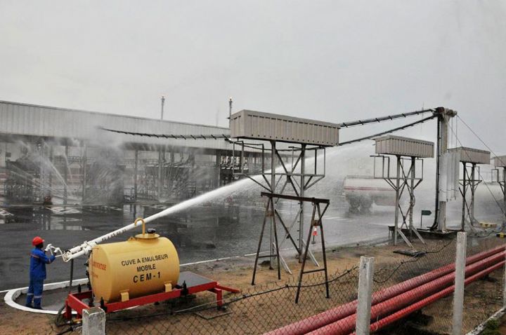 Prévention et gestion de sinistres sur ses installations : la GESTOCI teste son dispositif de sécurité, à travers une simulation