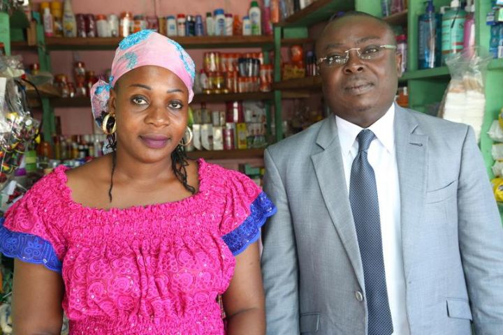 Ouattara Feriman rééquipe son magasin de vente grâce à l’opération