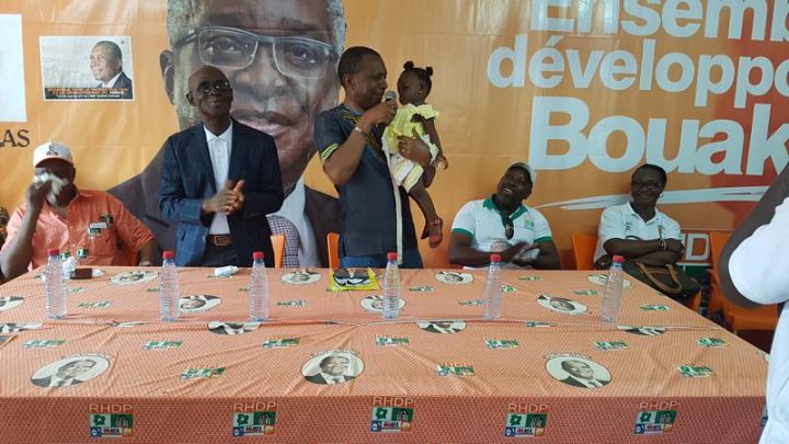 Gbêkê/ Municipales et régionales : Djaha Konan appelle à voter Jean Claude Kouassi et tous les candidats Rhdp