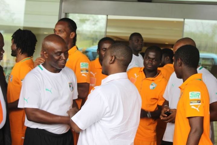 Eléphants de Côte d’Ivoire / Après avoir échangé avec les joueurs à Malabo - Guillaume Soro rassuré et serein