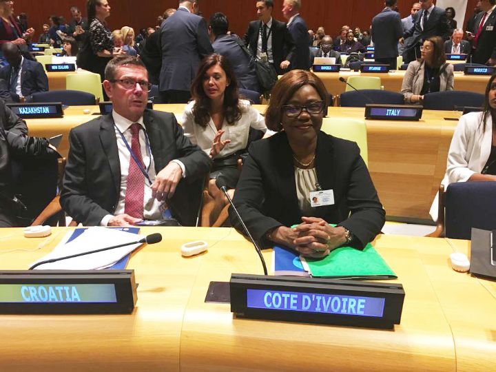 Assemblée générale de l`ONU: les secteurs stratégiques du PND ivoirien dévoilés aux investisseurs par le ministre du plan et du développement