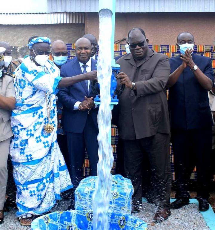 Eau potable : 3 242 habitants des localités de Kongoti, Kouassi Djétokro et Assueti (Daoukro) approvisionnés