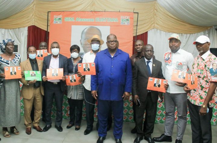 Présidentielle 2020: élus, cadres et militants du RHDP issus de l’Udpci reçoivent 