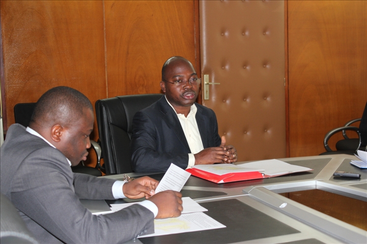 ADDR/Point de presse sur la situation des fournisseurs des structures dissoutes: la déclaration liminaire de M. Ago Christian Kodia, chef de la Division Gestion et Administration