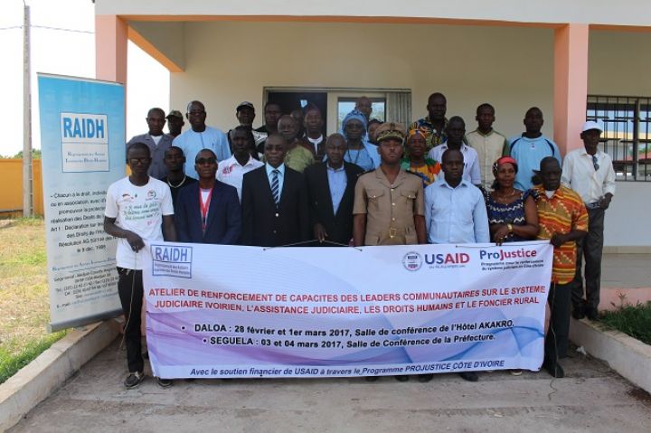 La loi sur le foncier rural expliquée à des leaders communautaires de Séguéla