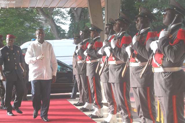 Formation professionnelle : Les Ministres Africains de l`Enseignement Technique reçus par Gbagbo