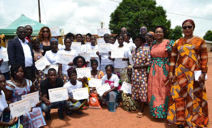 Paquinou à Adiekro (Diabo) : Appui à l’autonomisation de la femme rurale