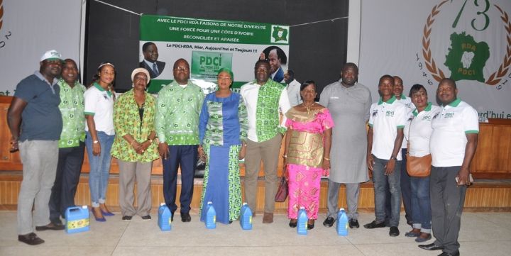 Lancement du mouvement Pdci Action 225 Diaspora : 5200 sympathisants adhèrent au Pdci-Rda