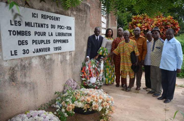 Reconquête du pouvoir d’Etat en 2020: Le Groupe ‘‘Bédié pour Tous-Tous pour Bédié’’ confie l’avenir du Pdci-Rda aux martyrs de Dimbokro