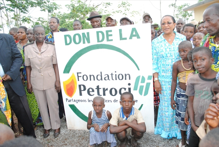 Construction d’une école primaire – la Fondation Petroci offre « un rayon de soleil » à Yaobou S/P de Sikensi