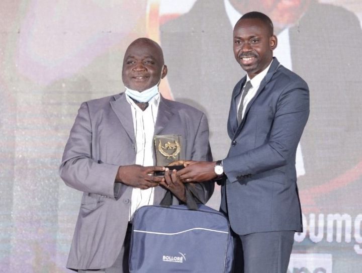 EBONY 2020 : le prix spécial Bolloré Transport & Logistics attribué à Bamba Mafoumgbé