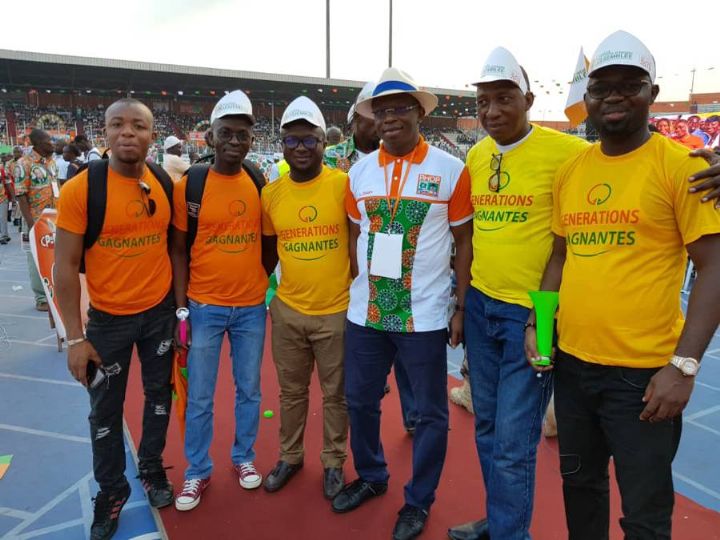 Mobilisation extraordinaire au 1er congrès du RHDP : Comment le  Mouvement Générations Gagnantes (GG)  a quadrillé le Félicia