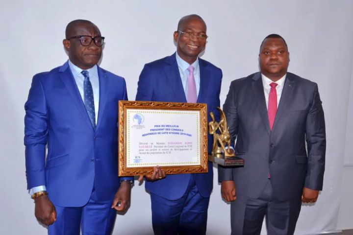 Meilleur président des conseils régionaux : Nguessan Koffi Lataille distingué