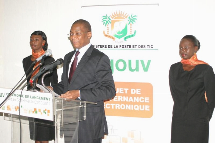 Projet de gouvernance électronique en Côte d`Ivoire
