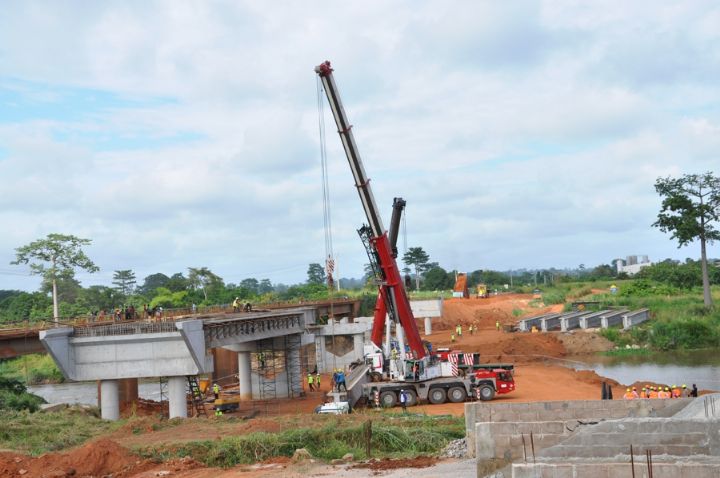 Nouveau pont de Bouaflé : un carrefour aménagé pour permettre la fluidité du trafic routier