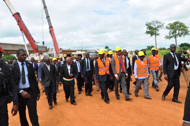 Le nouveau pont de Bouaflé inauguré, le 15 janvier