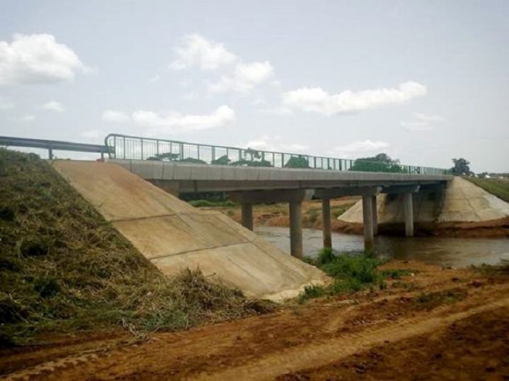Le pont de Dioulatièdougou inauguré par le ministre Kouakou Amédé Koffi