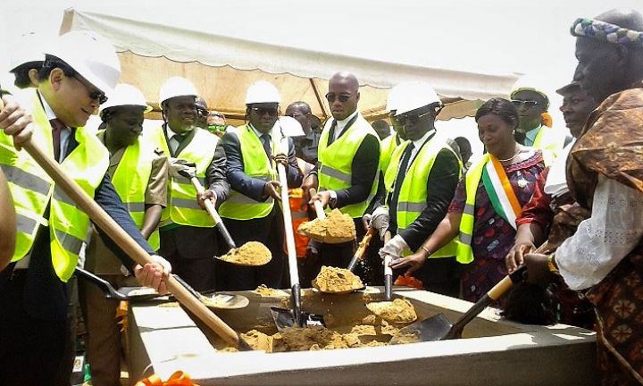 Lancement des travaux de construction du stade olympique de San Pedro