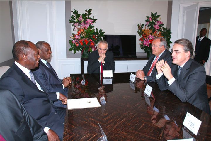 Le Chef de l’Etat a eu un entretien avec le PDG d’Air France KLM