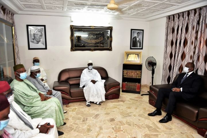 Religion : le Premier Ministre Hamed Bakayoko rend une visite de courtoisie au Cheick Al Aima Mamadou Traoré
