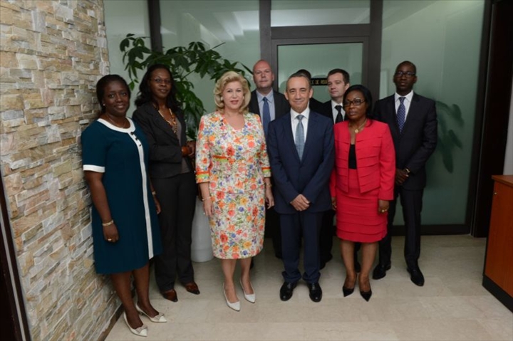 Comité national de surveillance / Lutte contre les pires formes de travail des enfants : La Première dame a échangé avec le vice-président des opérations Monde du Groupe Nestlé