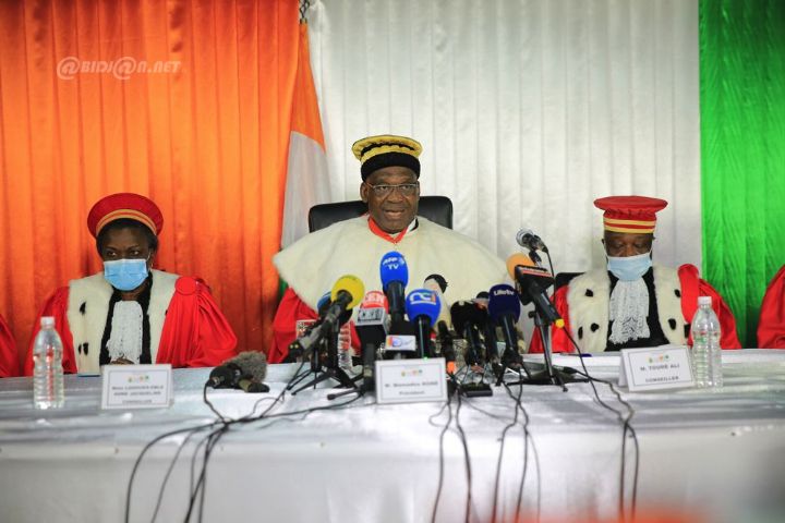 Alassane Ouattara vainqueur au premier tour de l’élection présidentielle (Conseil constitutionnel)