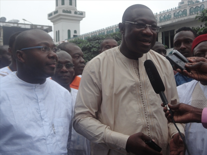 Ramadan : Amichia a prié avec les musulmans de Treichville